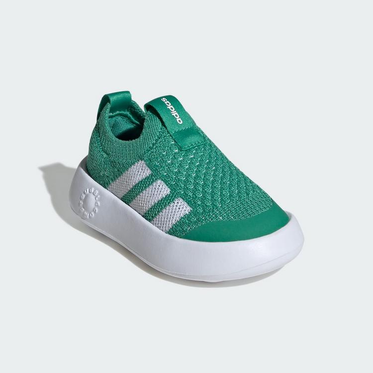adidas adidas Bubblecomfy Kids Schuh Sneaker Kinder - Semi Court Green / Cloud White / Core Black - 3 | SportScheck