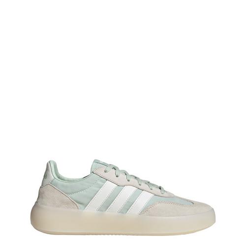 Rückansicht von adidas Barreda Decode Schuh Sneaker Damen Alumina / Off White / Linen Green