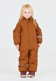 Rückansicht von ZigZag 'Vally' Schneeanzug Kinder 5086 Caramel Café
