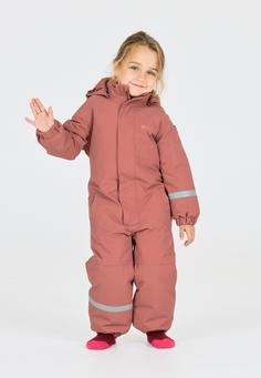 Rückansicht von ZigZag 'Vally' Schneeanzug Kinder 4330 Withered Rose