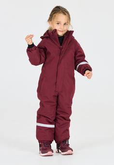 Rückansicht von ZigZag 'Vally' Schneeanzug Kinder 4132 Tawny Port