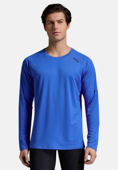 Rückansicht von 2XU Aero Funktionsshirt Herren nebula-black reflective