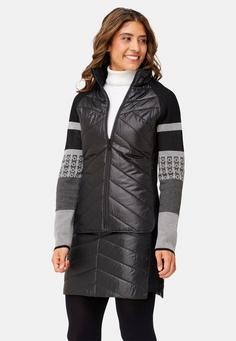 Rückansicht von Krimson Klover Switchback Jacket Funktionsjacke Damen black kk stripe