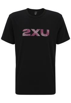 2XU Contender Tee Funktionsshirt Herren black-scatter