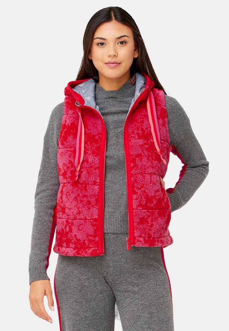 Krimson Klover Krimson Klover Bella Hoody Vest Steppweste Damen - pink bloom - 0 | SportScheck