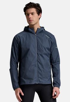 Rückansicht von 2XU Aero Windbreake Windbreaker Herren indigo-midnight
