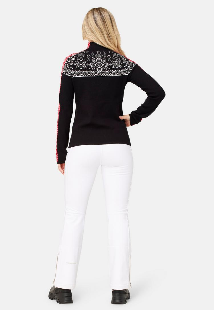 Krimson Klover Krimson Klover Summit Zip Neck Layerlangarmshirt Damen - black - 1 | SportScheck
