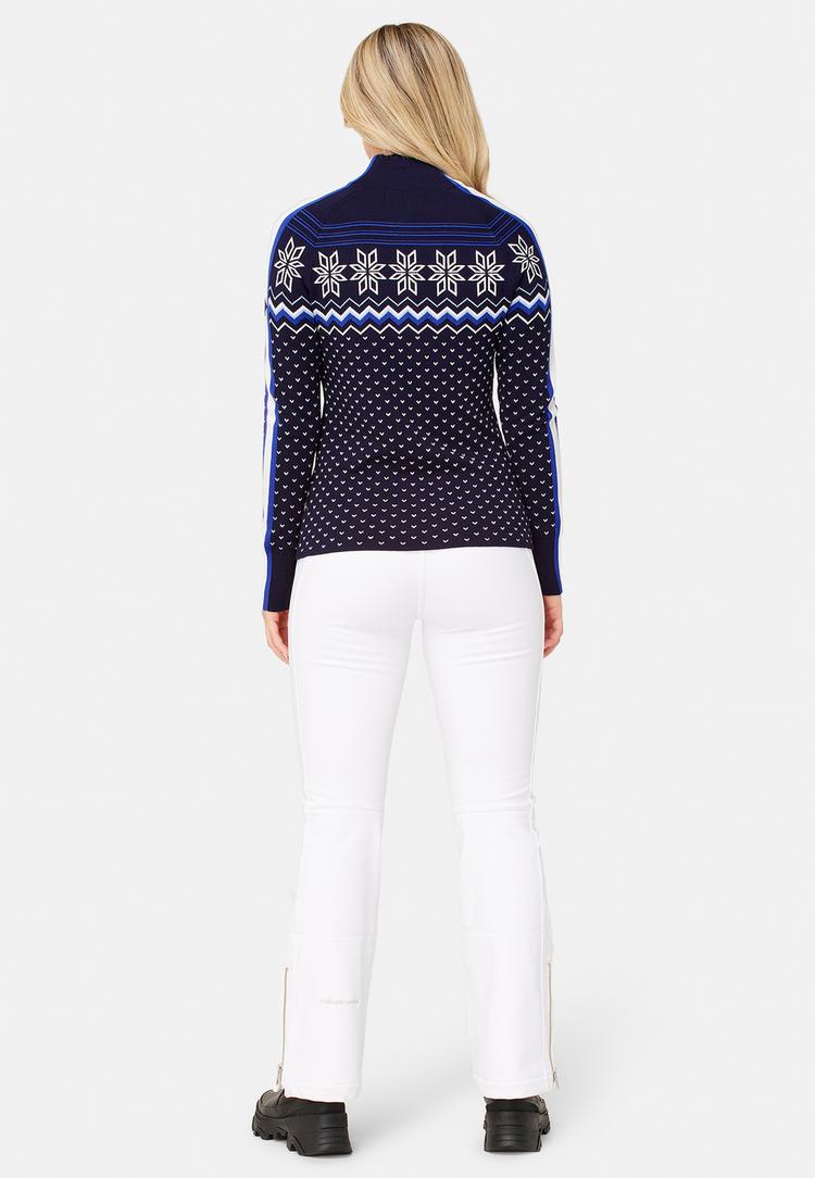 Krimson Klover Krimson Klover Snowhut Zip Neck Layerlangarmshirt Damen - navy - 1 | SportScheck