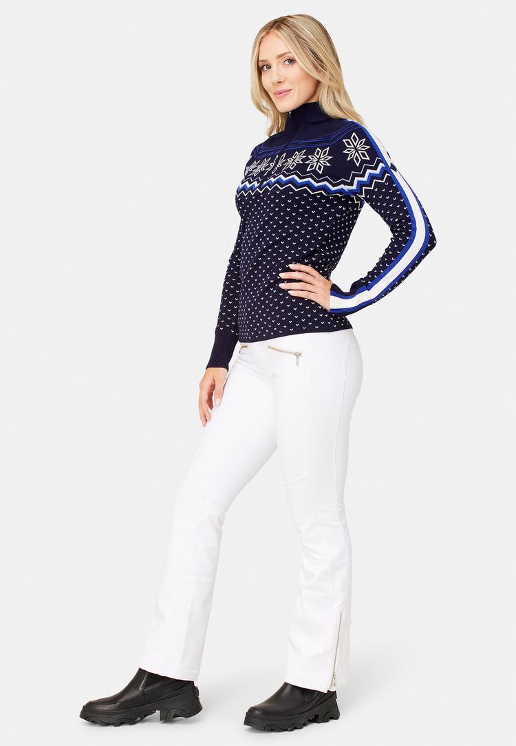 Krimson Klover Krimson Klover Snowhut Zip Neck Layerlangarmshirt Damen - navy - 2 | SportScheck