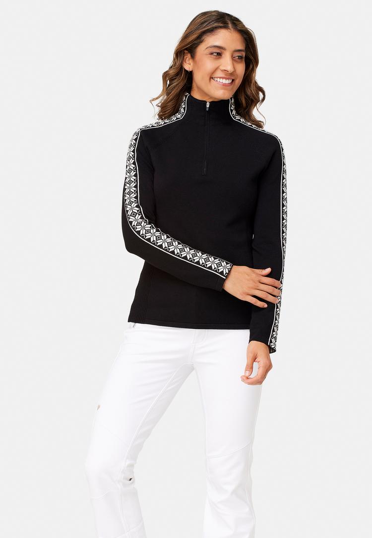 Krimson Klover Krimson Klover Slalom Zip Neck Layerlangarmshirt Damen - black - 0 | SportScheck