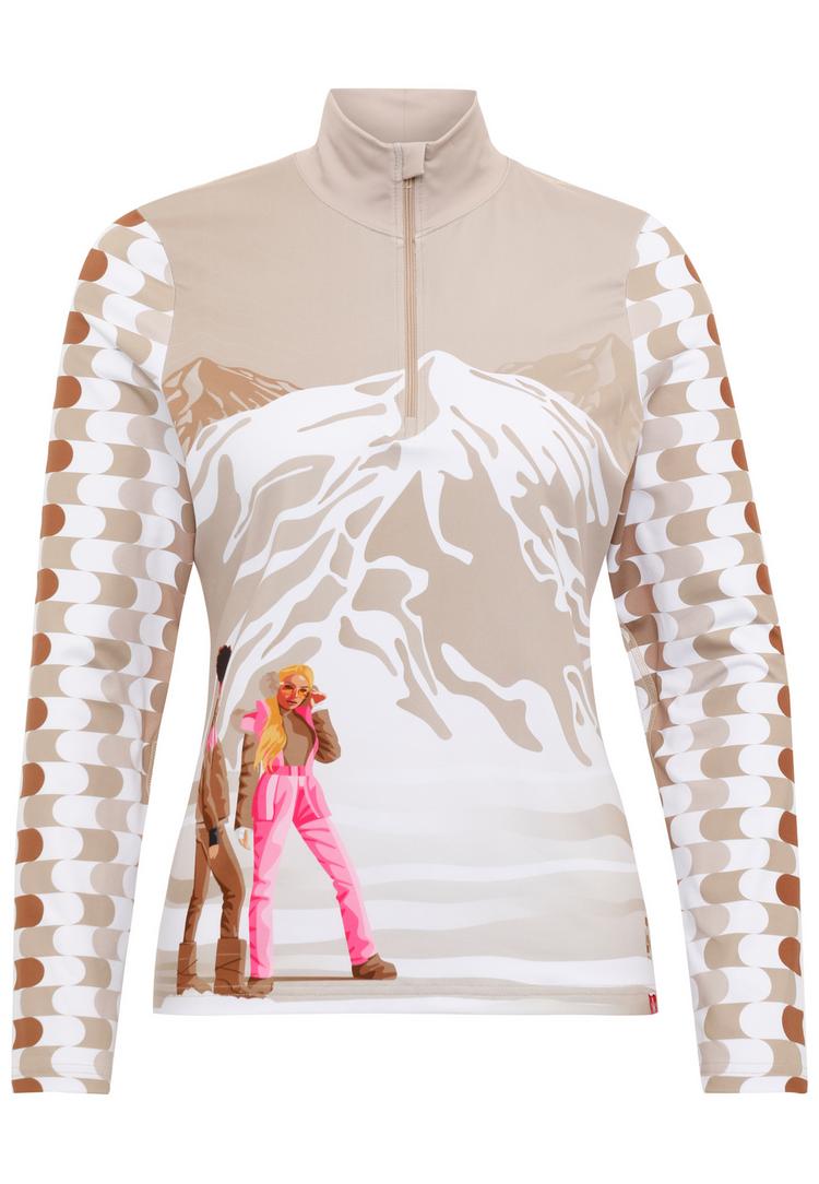 Krimson Klover Krimson Klover Mountain Groove Top Layerlangarmshirt Damen - pecan - 0 | SportScheck