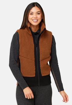 Rückansicht von Krimson Klover Ember Vest Steppweste Damen pecan