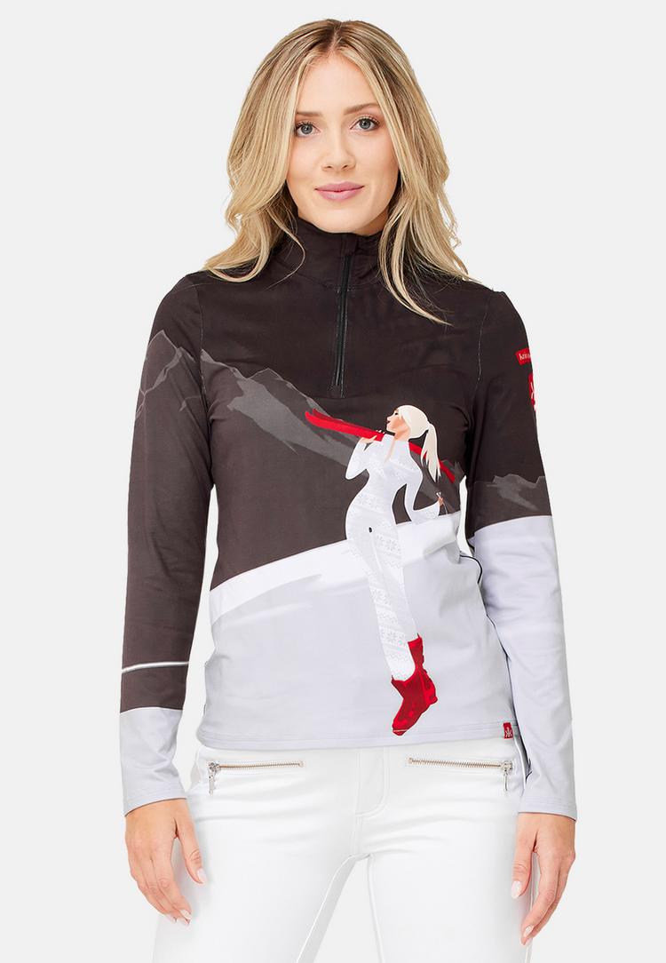 Krimson Klover Krimson Klover Let's Dance Top Layerlangarmshirt Damen - black - 0 | SportScheck