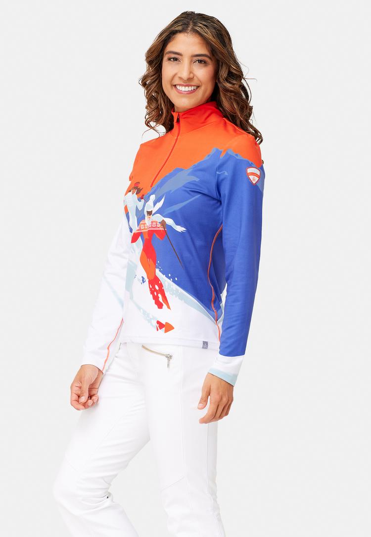 Krimson Klover Krimson Klover Freeriders Layerlangarmshirt Damen - flame - 1 | SportScheck