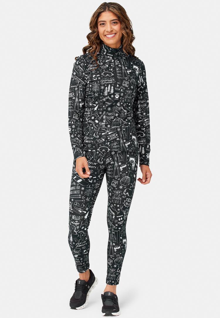 Krimson Klover Krimson Klover Graffiti Funktionsunterhose Damen - black - 0 | SportScheck