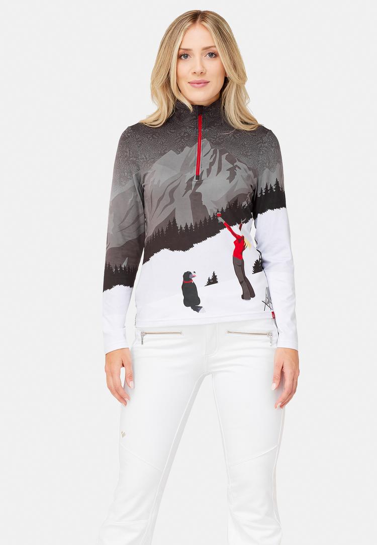 Krimson Klover Krimson Klover Powder Hound Layerlangarmshirt Damen - greys - 0 | SportScheck