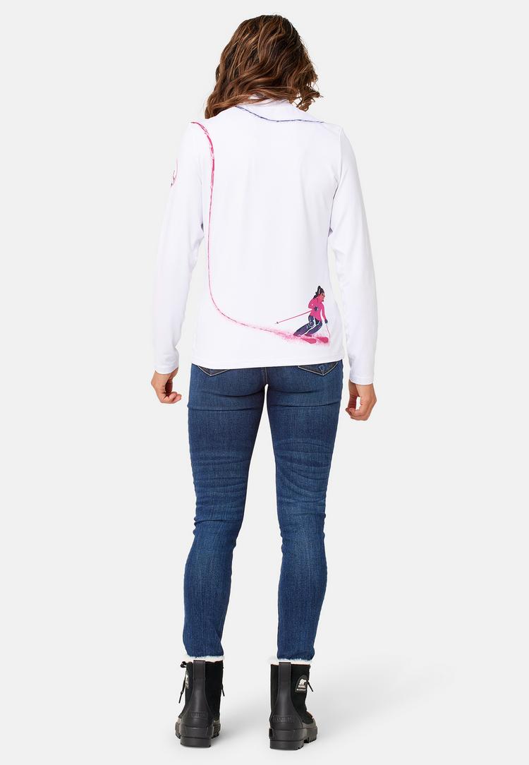 Krimson Klover Krimson Klover Ski Lightning Top Layerlangarmshirt Damen - white - 1 | SportScheck