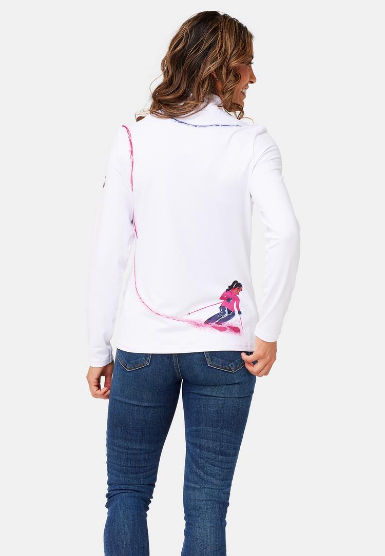 Krimson Klover Krimson Klover Ski Lightning Top Layerlangarmshirt Damen - white - 2 | SportScheck
