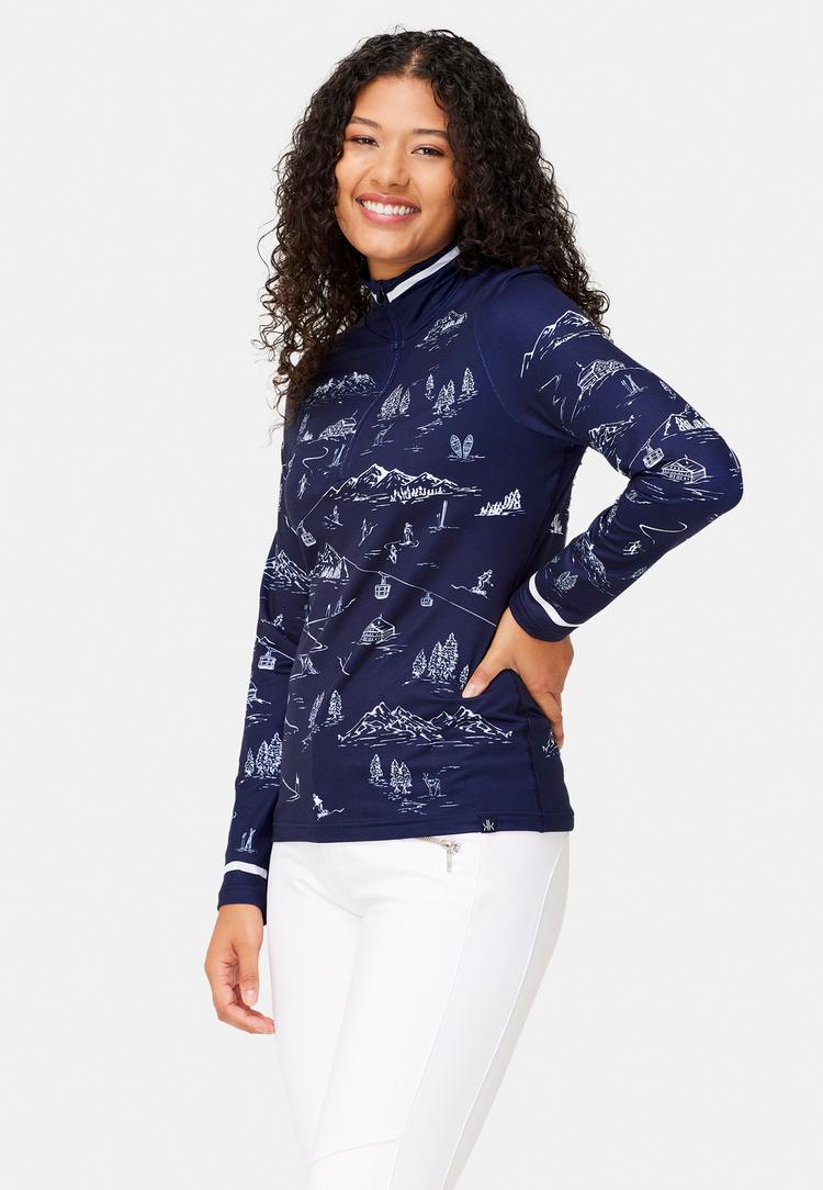 Krimson Klover Krimson Klover Drifter Layerlangarmshirt Damen - navy - 2 | SportScheck