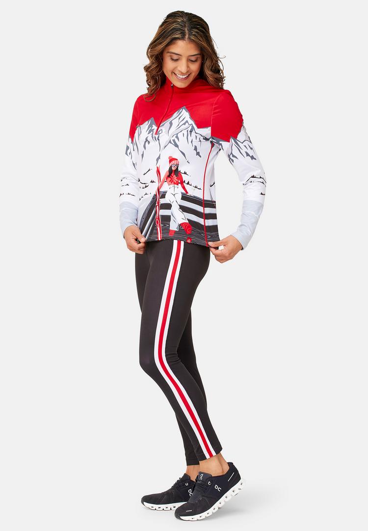 Krimson Klover Krimson Klover Apres Anyone Layerlangarmshirt Damen - red - 1 | SportScheck