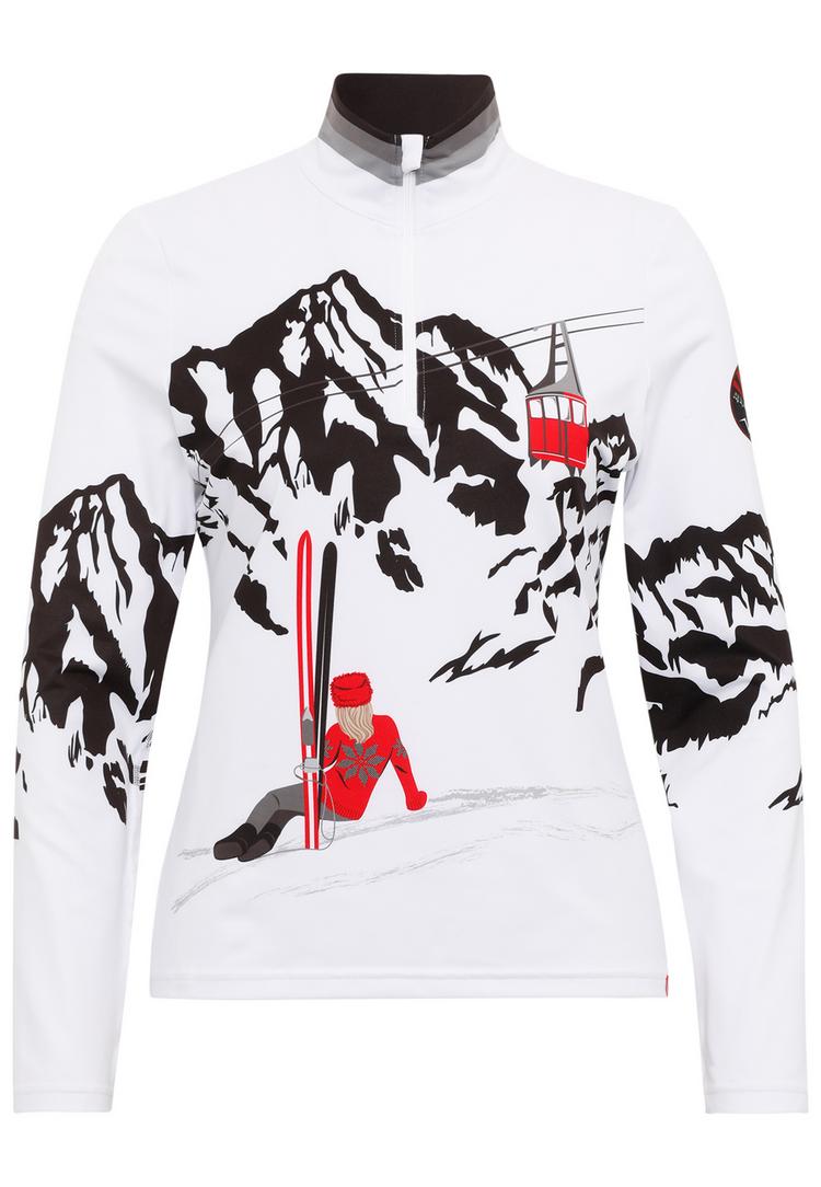 Krimson Klover Krimson Klover Gondola Top Layerlangarmshirt Damen - white - 0 | SportScheck