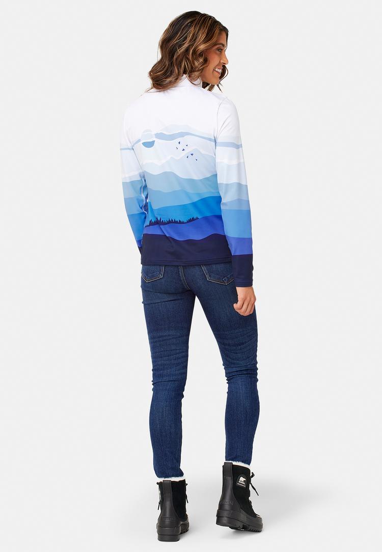 Krimson Klover Krimson Klover Mountain Sunrise Layerlangarmshirt Damen - blues - 2 | SportScheck