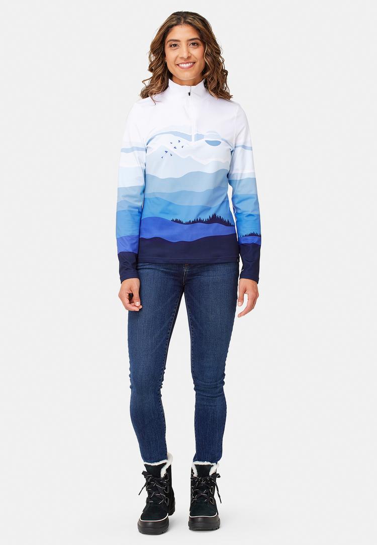 Krimson Klover Krimson Klover Mountain Sunrise Layerlangarmshirt Damen - blues - 3 | SportScheck