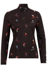 Krimson Klover Multi Skiers Layerlangarmshirt Damen - black
