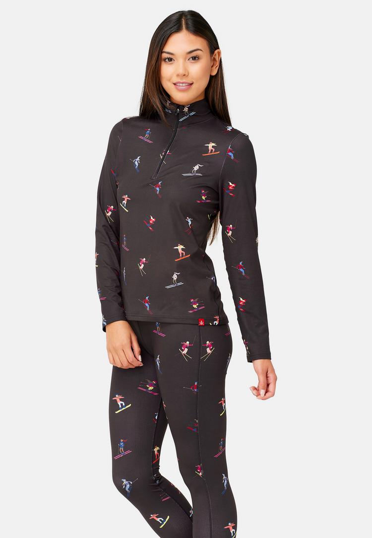 Krimson Klover Krimson Klover Multi Skiers Layerlangarmshirt Damen - black - 0 | SportScheck