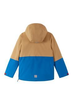 Rückansicht von reima Arantila Skijacke Kinder Peanut Brown