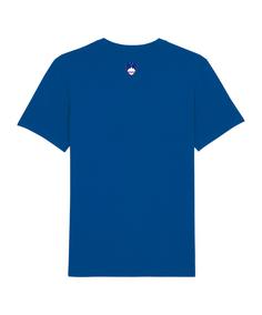 Rückansicht von Nike NZSx11TS Slowenien T-Shirt EM 2024 Fanshirt Herren blau