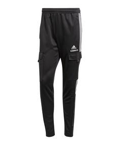 adidas FC Schalke 04 Cargo Hose Trainingshose schwarz