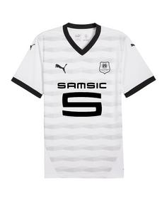 PUMA Stade Rennais Trikot Away 2024/2025 Fußballtrikot weissschwarz