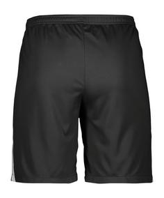 Rückansicht von Nike Sturm Graz Short Away 2023/2024 Fußballshorts schwarz