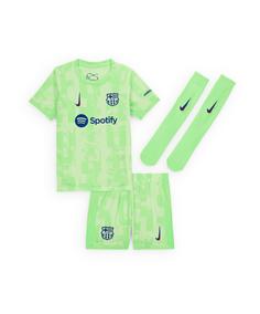 Nike FC Barcelona Minikit 3rd 2024/2025 Fußballtrikot Kinder gruengruen