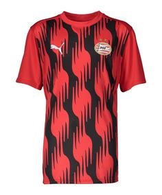 PUMA PSV Eindhoven Prematch T-Shirt Kids T-Shirt Kinder rotschwarz