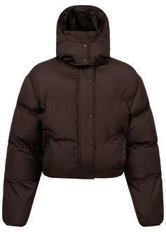 BRAVE SOUL Bunny Steppjacke Damen dark chocolate