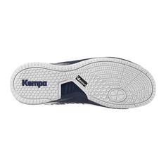 Rückansicht von Kempa ATTACK ONE 2.0 Hallenschuhe Kinder weiß/marine