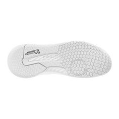 Rückansicht von Kempa Kourtfly Jr Hallenschuhe Kinder weiß