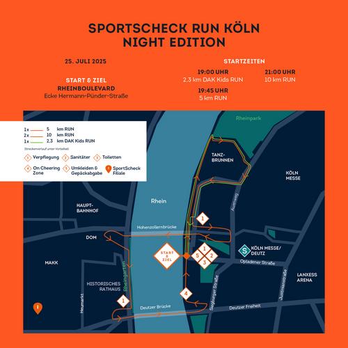 Rückansicht von SportScheck RUN Laufevent