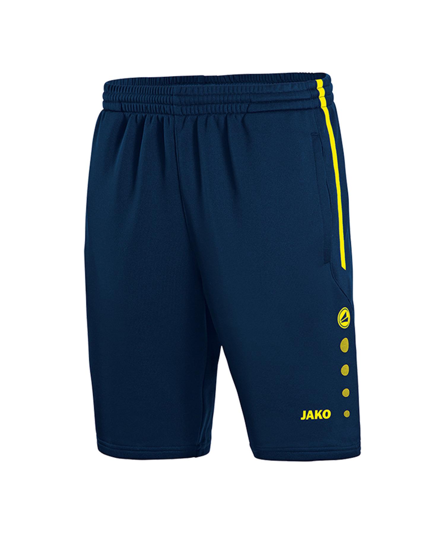 JAKO Active Trainingsshort Fu&szlig;ballshorts Herren - BlauGelb