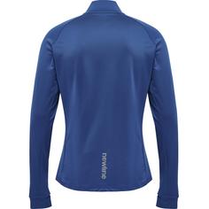 Rückansicht von Newline MEN CORE MIDLAYER Funktionssweatshirt Herren TRUE BLUE