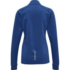 Rückansicht von Newline WOMEN CORE MIDLAYER Funktionssweatshirt Damen TRUE BLUE