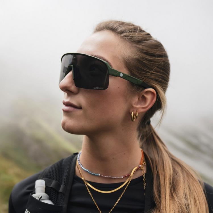 DELAYON DELAYON Pulse Brille - Dark Olive-Black VLT 15 - 1 | SportScheck