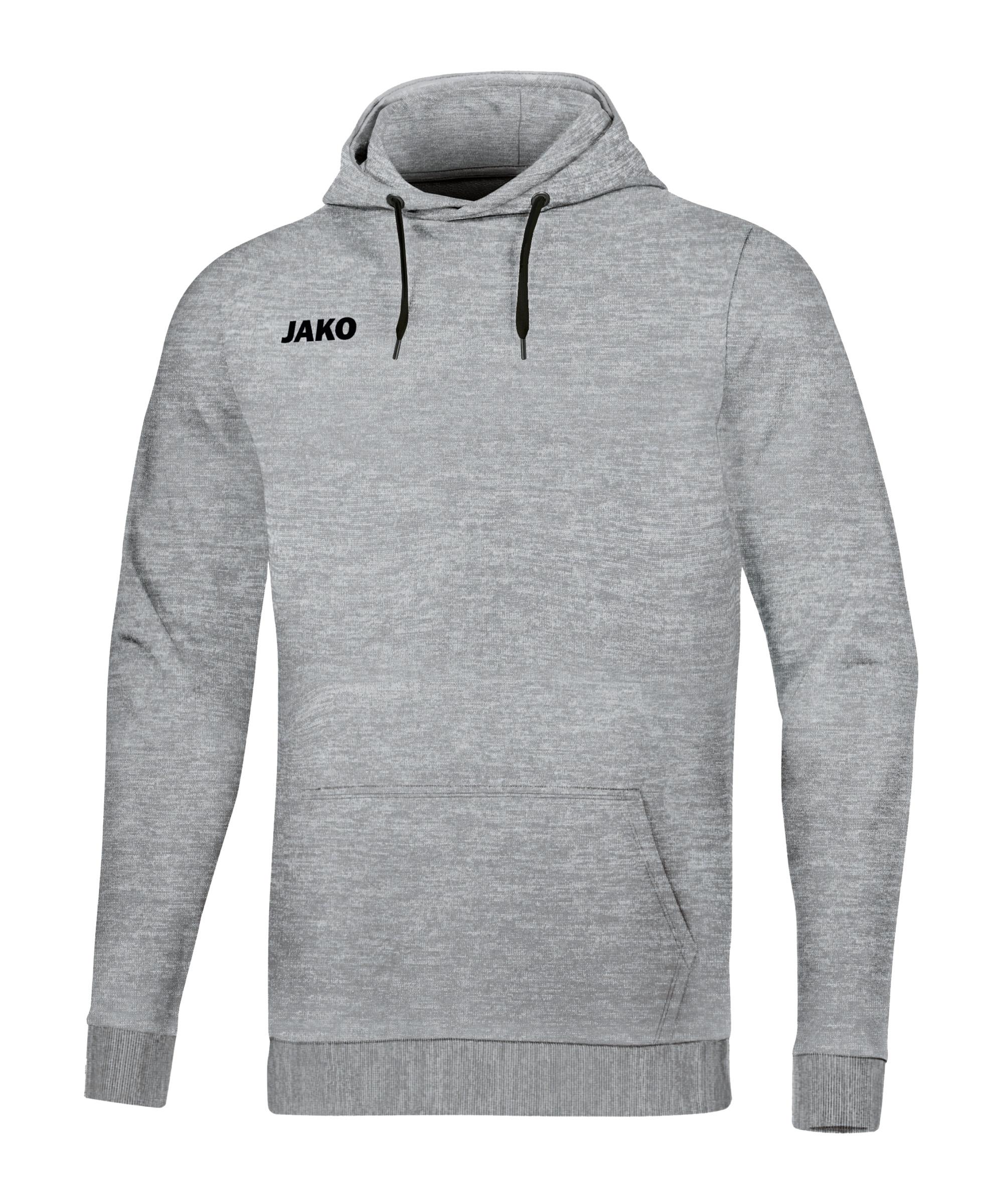 JAKO Base Hoody Funktionssweatshirt - grau