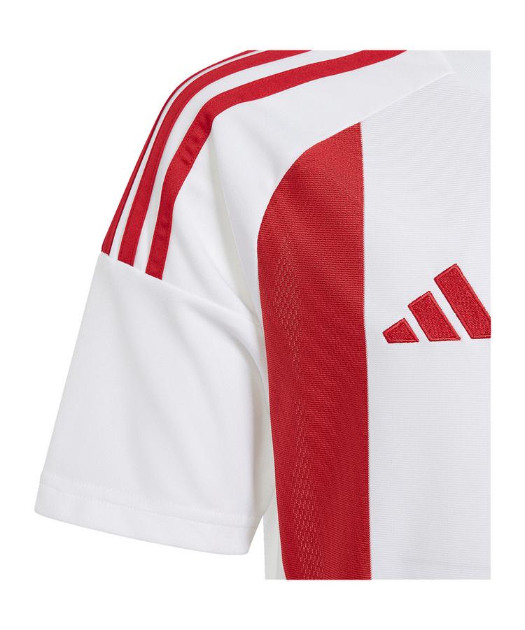 adidas adidas Striped 24 Trikot Kids Trikot Kinder - weissrot - 0 | SportScheck