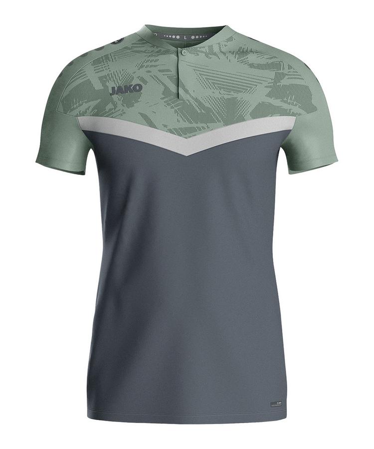 JAKO JAKO Iconic Polo Poloshirt Herren - graugruengrau - 0 | SportScheck