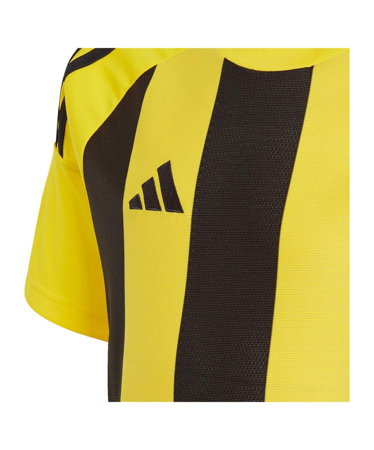 adidas adidas Striped 24 Trikot Kids Trikot Kinder - gelbschwarz - 1 | SportScheck