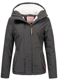 BRAVE SOUL Josy Winterjacke Damen anthrazit