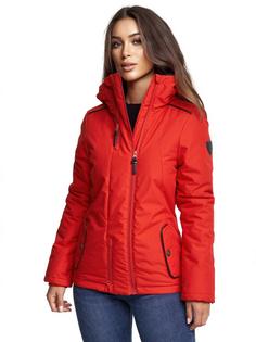 BRAVE SOUL Josy Winterjacke Damen rot